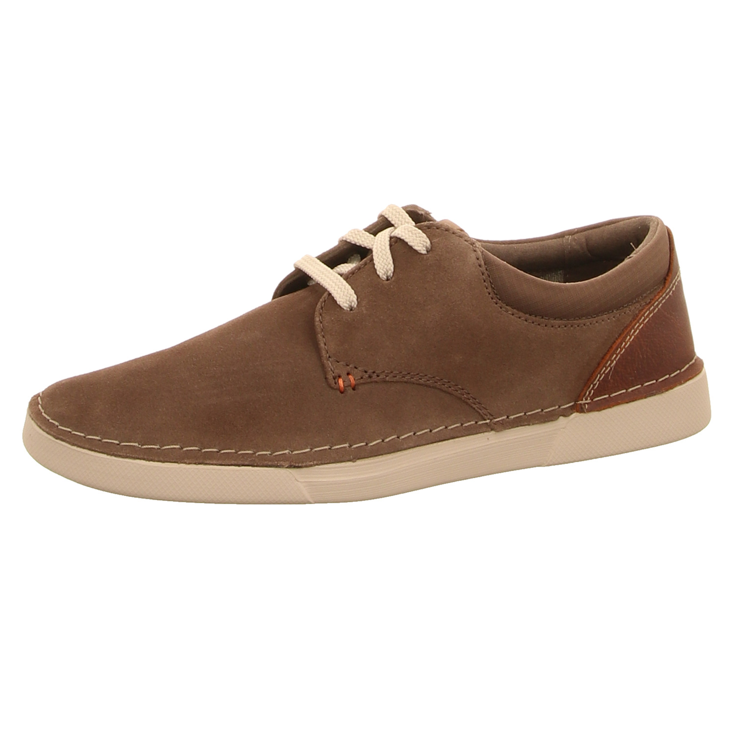 Clarks Schnürhalbschuh grau