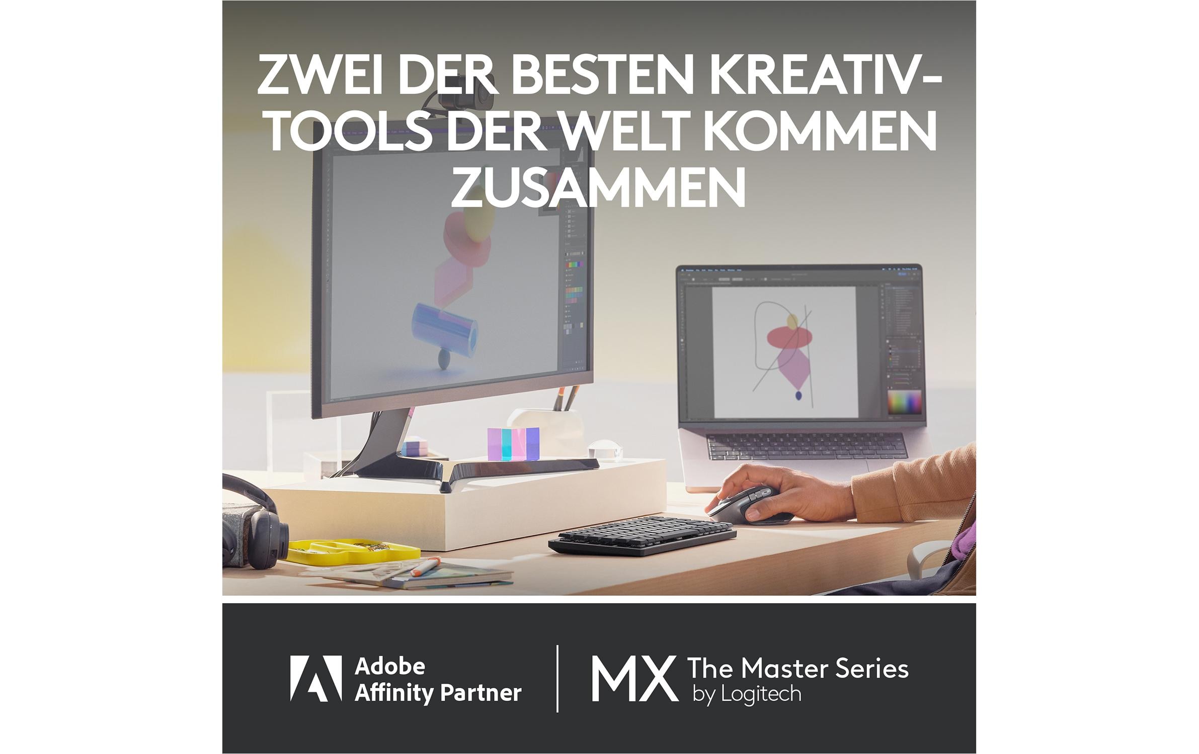 Maus MX Master 3S for Mac pale greyFür Mac optimierte Präzisionsmaus mit «Logitech Flow»-Technologie