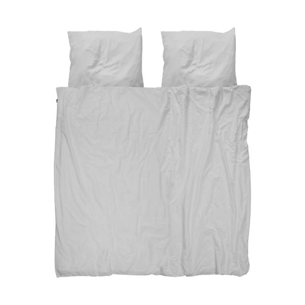Snurk Uni Dekbedovertrek Grey 140 x 200/220 cm