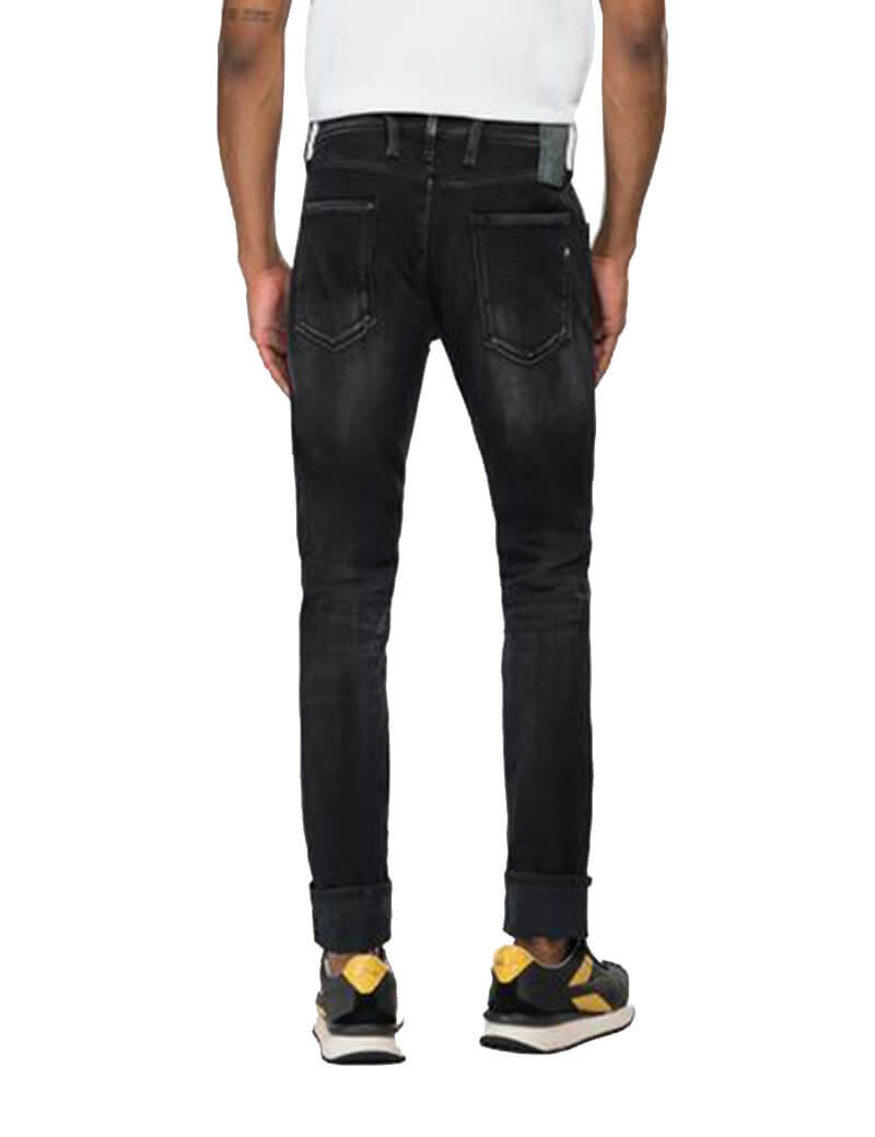 REPLAY JEAN HOMME ANBASS BLACK 098