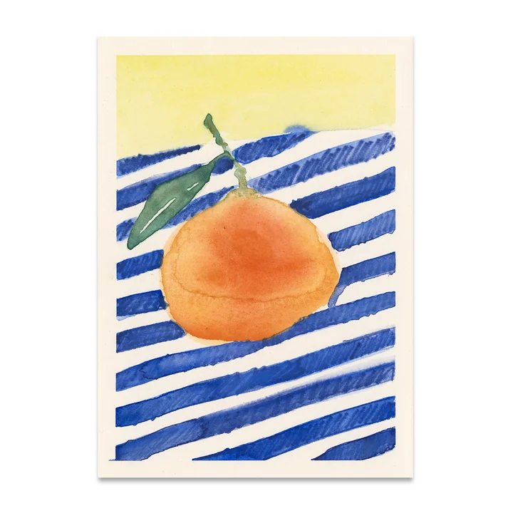 Paper Collective - Orange Poster, 50 x 70 cm