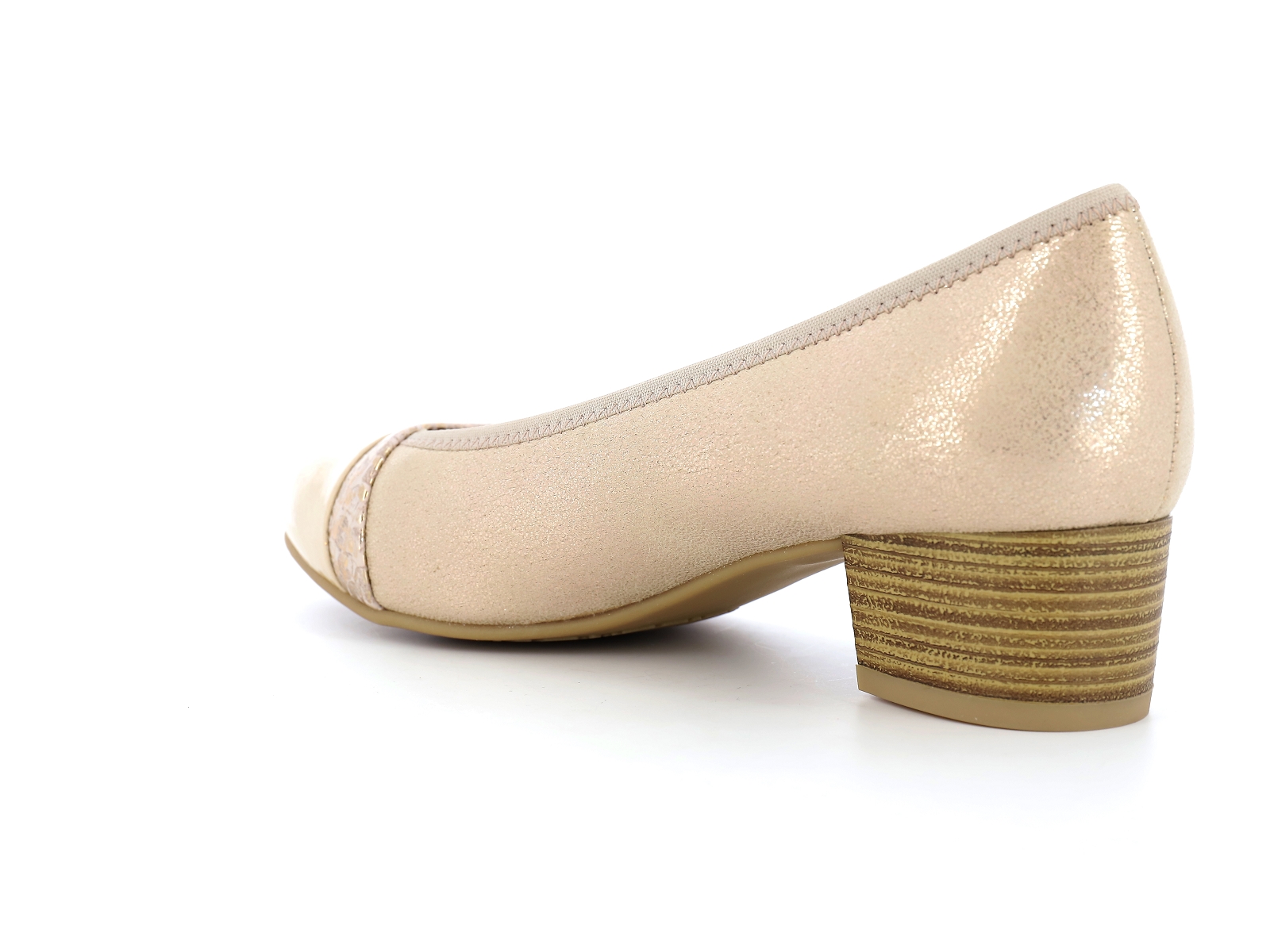 Jana  shoes-22366 Synthétique Beige Or