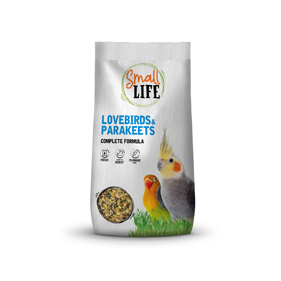 Alimento Small Life para Agapornis e Calopsitas