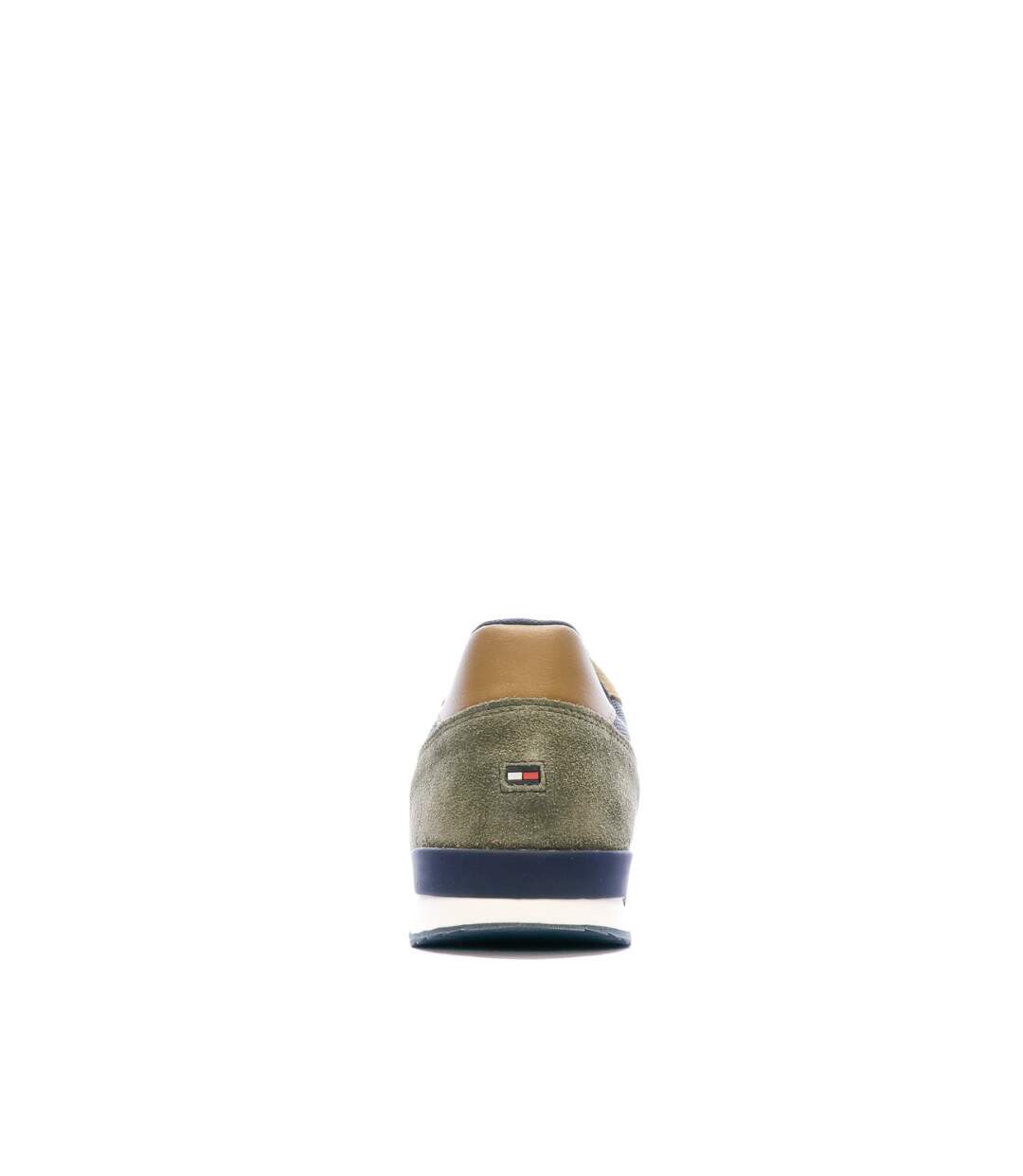 Baskets Kaki/Marine Homme Tommy Hilfiger Iconic Runner Mix