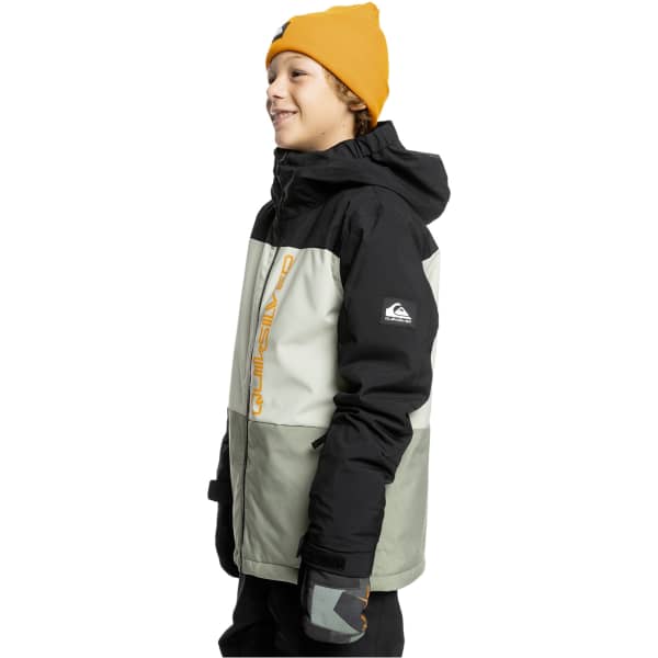 Veste de ski QUIKSILVER SIDE HIT YTH JK SEA SPRAY