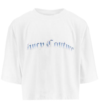 Juicy Couture T-Shirt - Loose Crop - Weiß