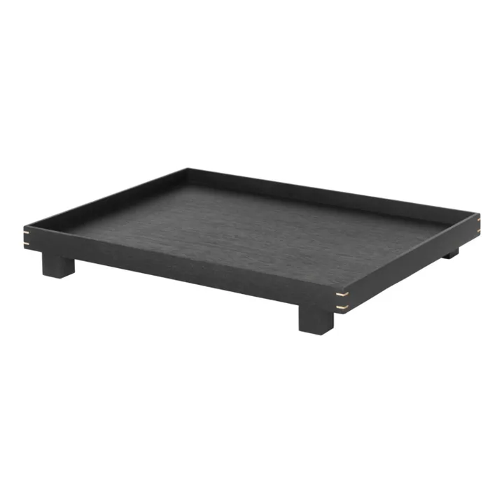 Ferm Living Plateau en bois | Noir
