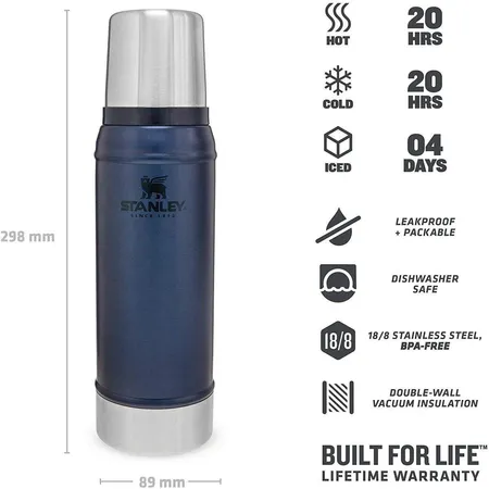 Stanley Classic Legendary Bottle Nightfall, 750 ml
