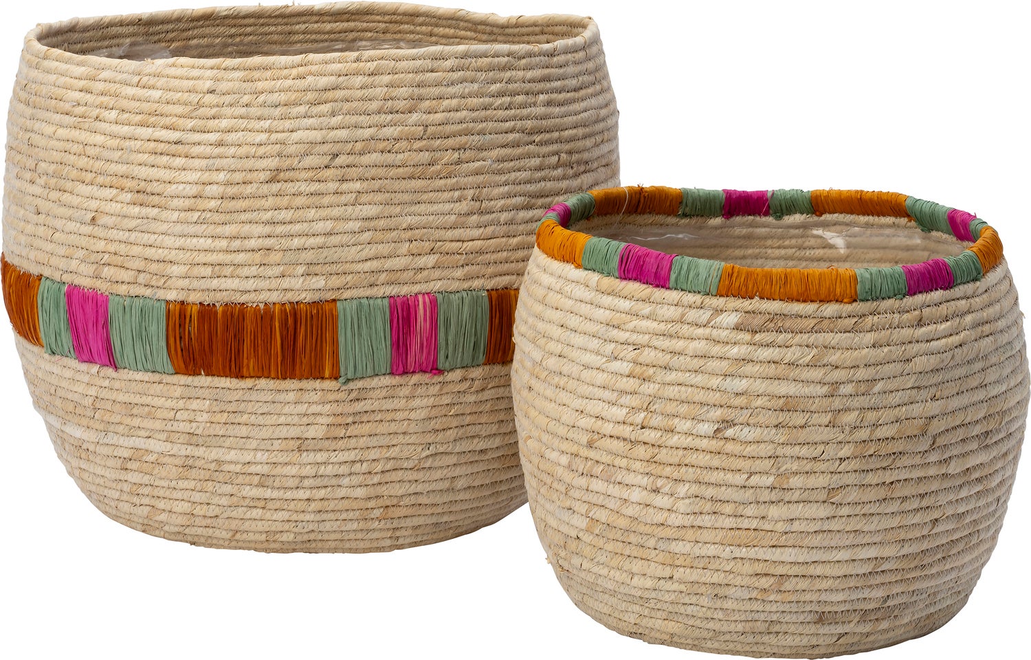 Intratuin plantenmand Amir maisblad naturel D 30 H 26 cm
