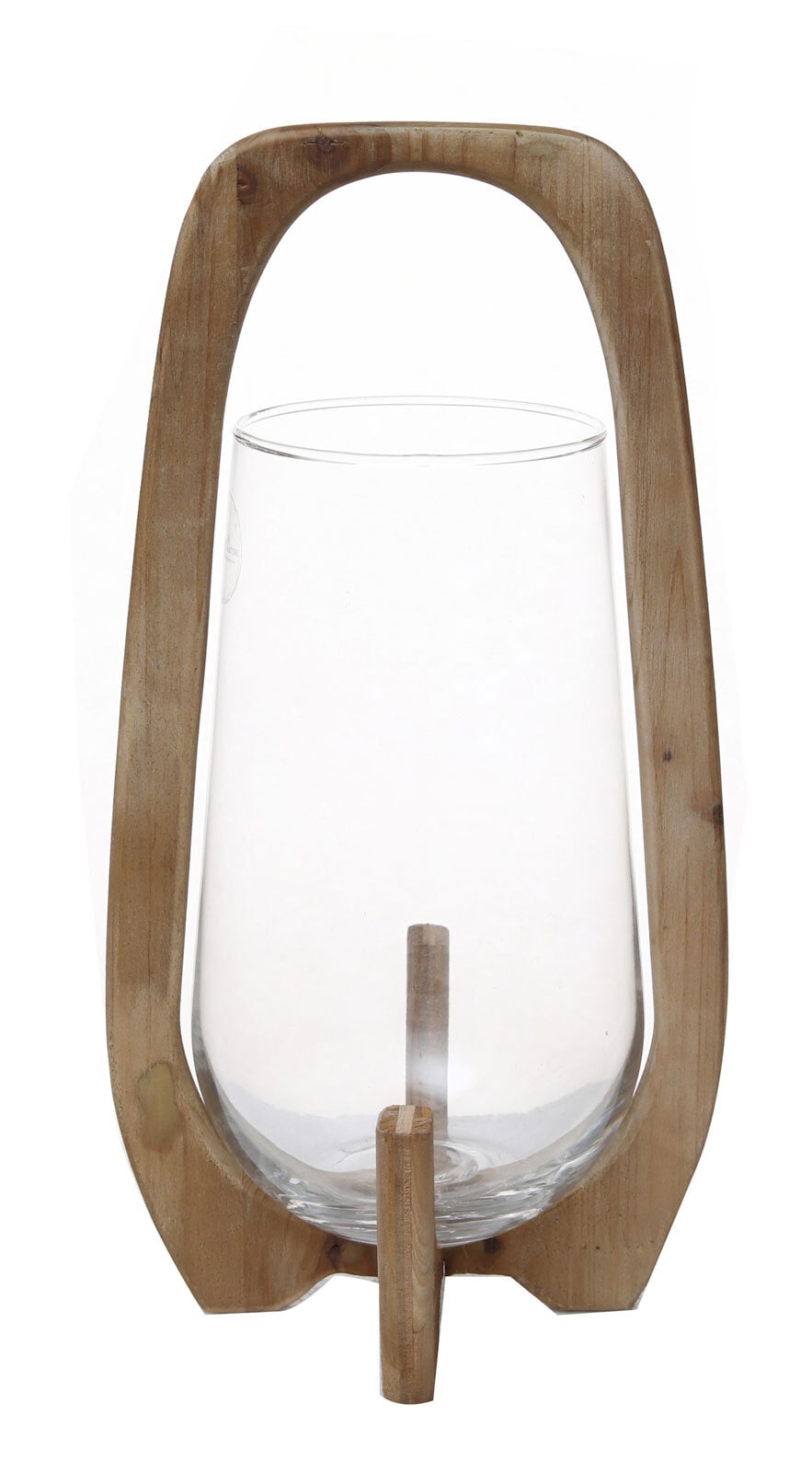 HOUSE OF NATURE Windlicht AGIRA 42 cm Holz /klar