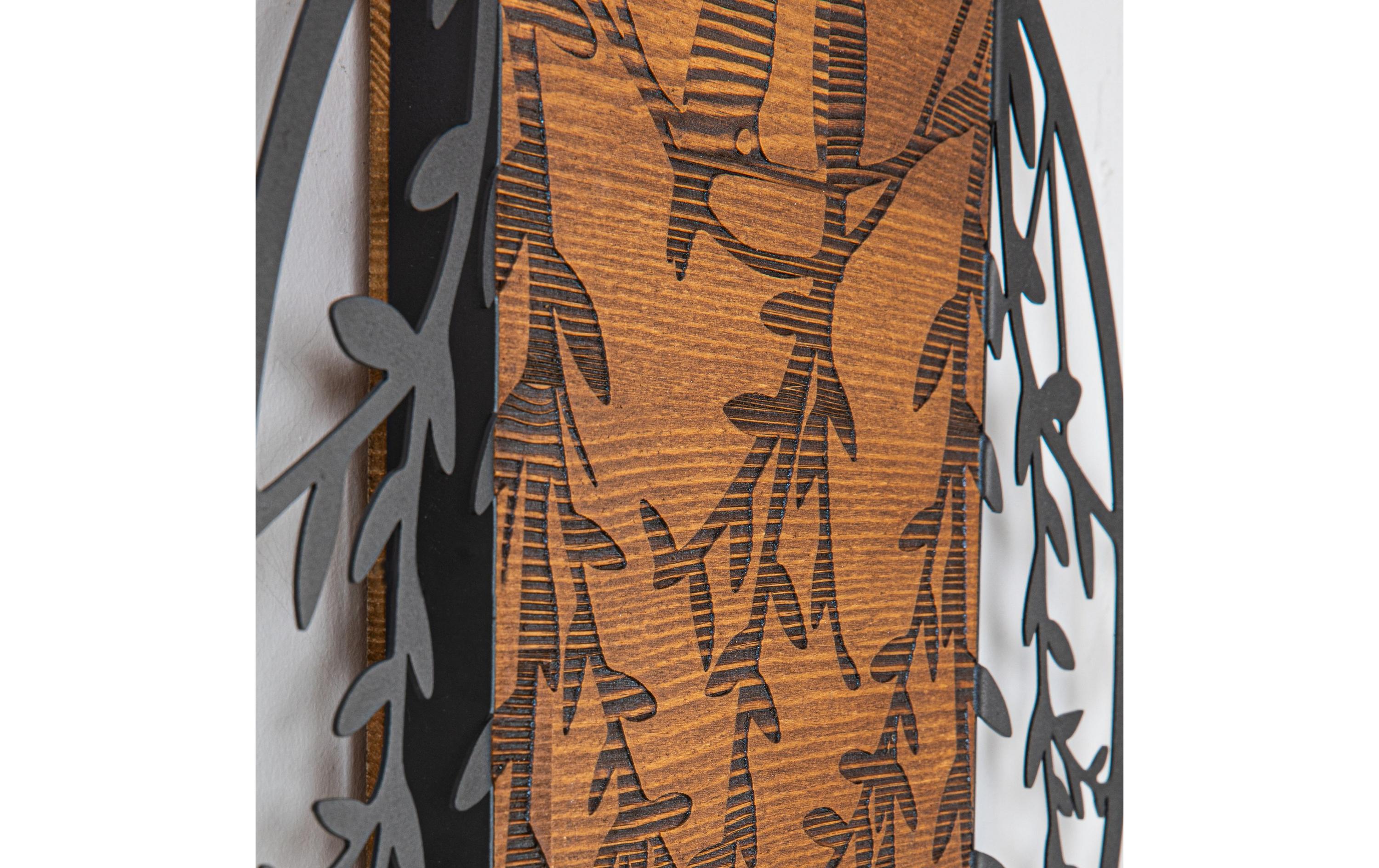 Wanddekoration Vogel 59.5 cm x 58.5 cm,Wanddekoration