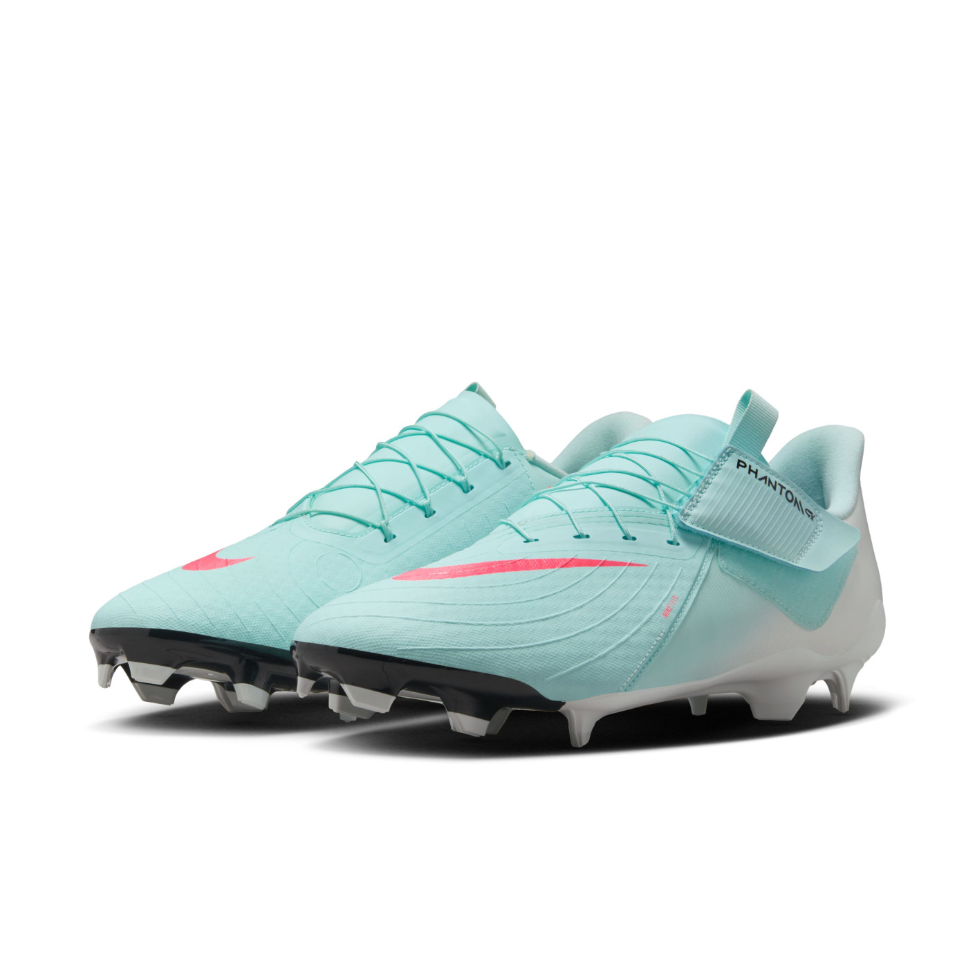 Nike Phantom GX II Academy Easyon Gras / Kunstgras Voetbalschoenen (MG) Mintgroen Rood Zwart