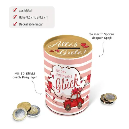 Trötsch Spardose Hochzeit