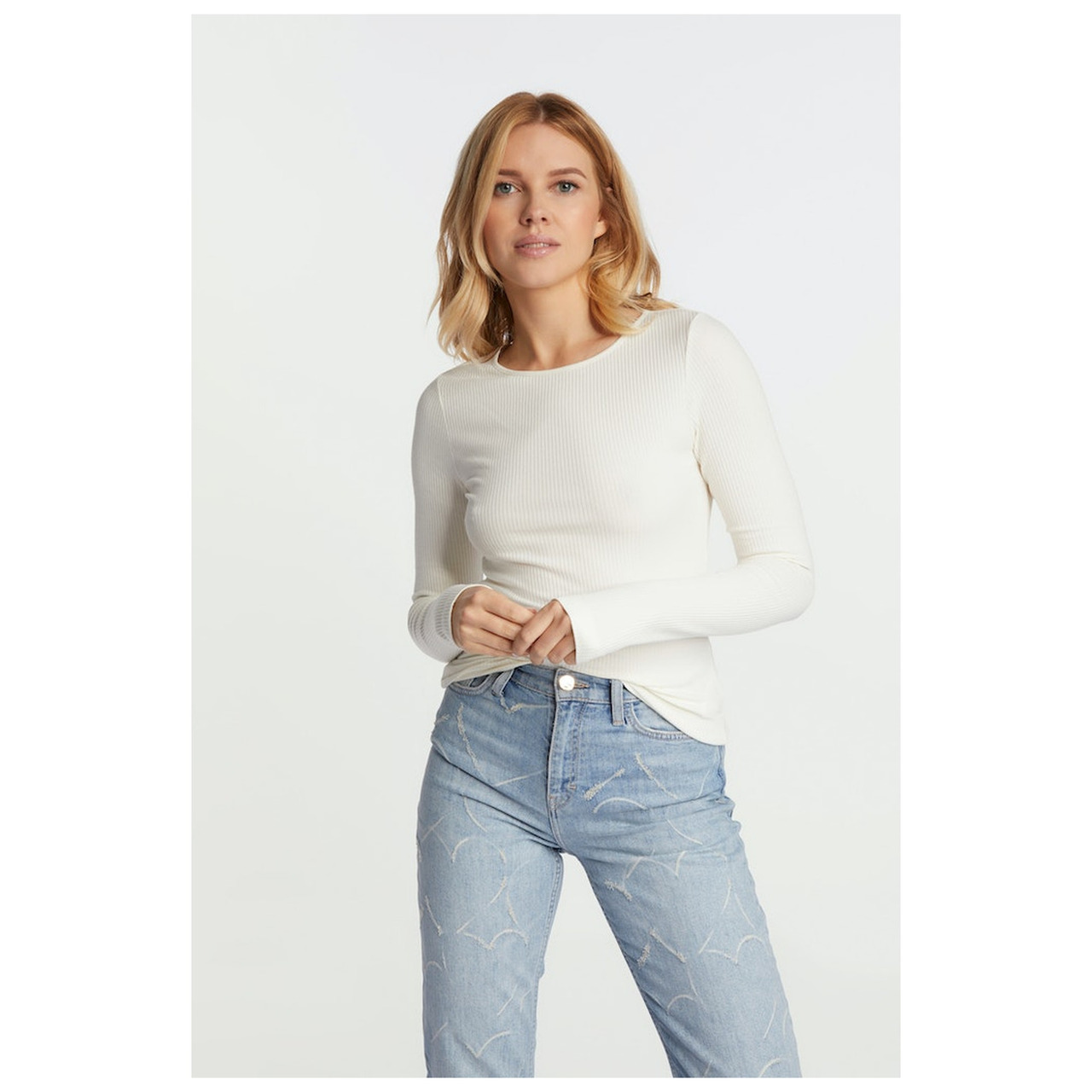 Rich & Royal Organic Rib Longsleeve