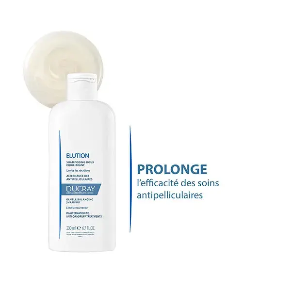 Ducray Elution Shampoo Suave Equilibrante 200ml