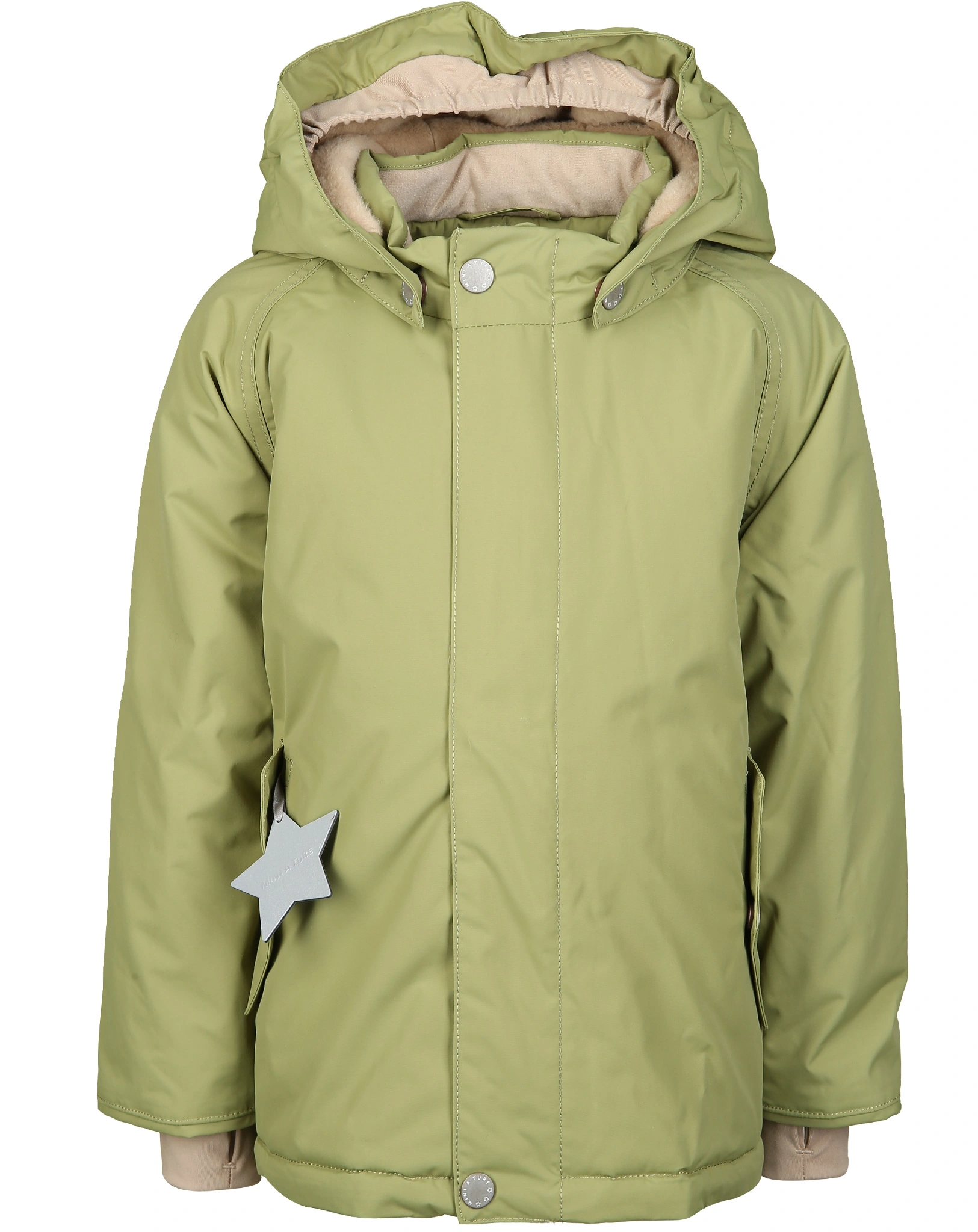 Funktionswinterjacke MATWALLY mit Innenfleece in mosstone