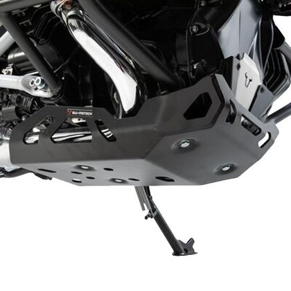 Sabot moteur SW-MOTECH ALUMINIUM NOIR - Noir
