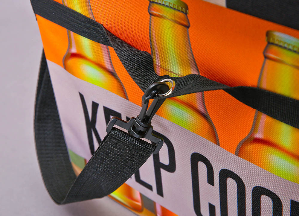 Faltkiste FANBOX II - schwarz-orange - Kühlfunktion