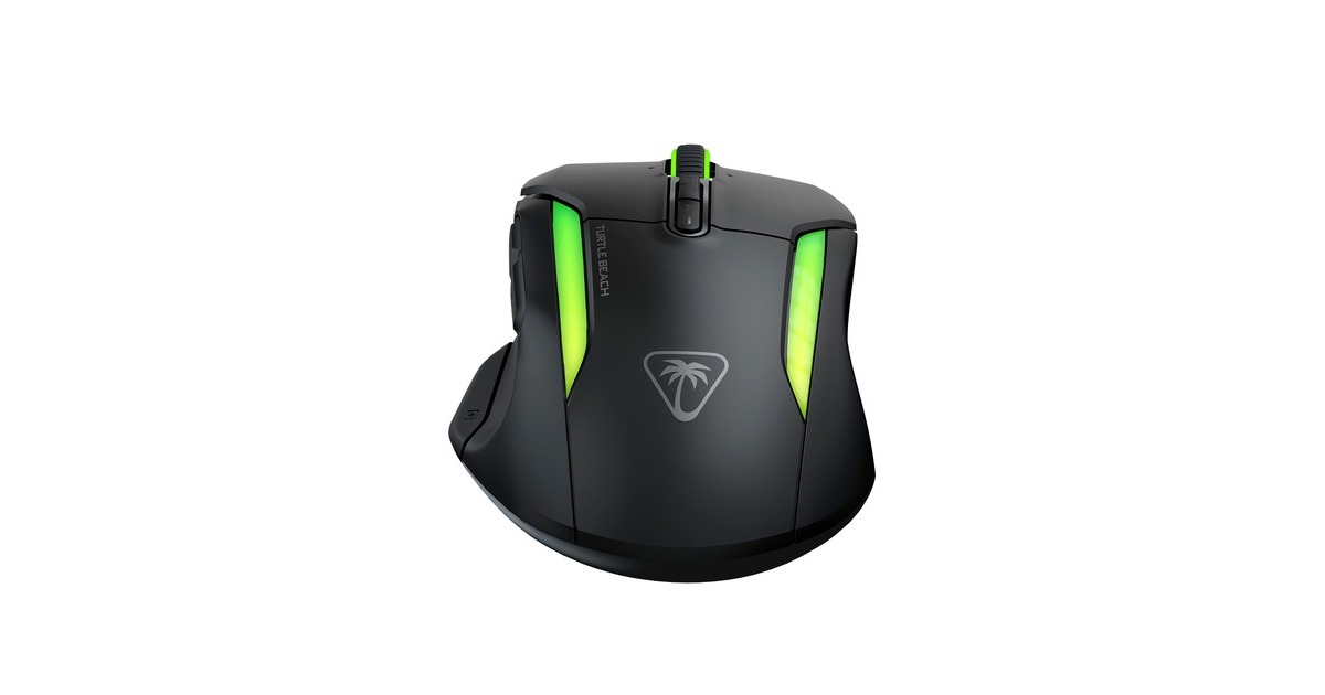 Turtle BeachKone II Air gaming muis  (Zwart, 50 - 26.000 Dpi, RGB, USB / 2,4 GHz / Bluetooth)