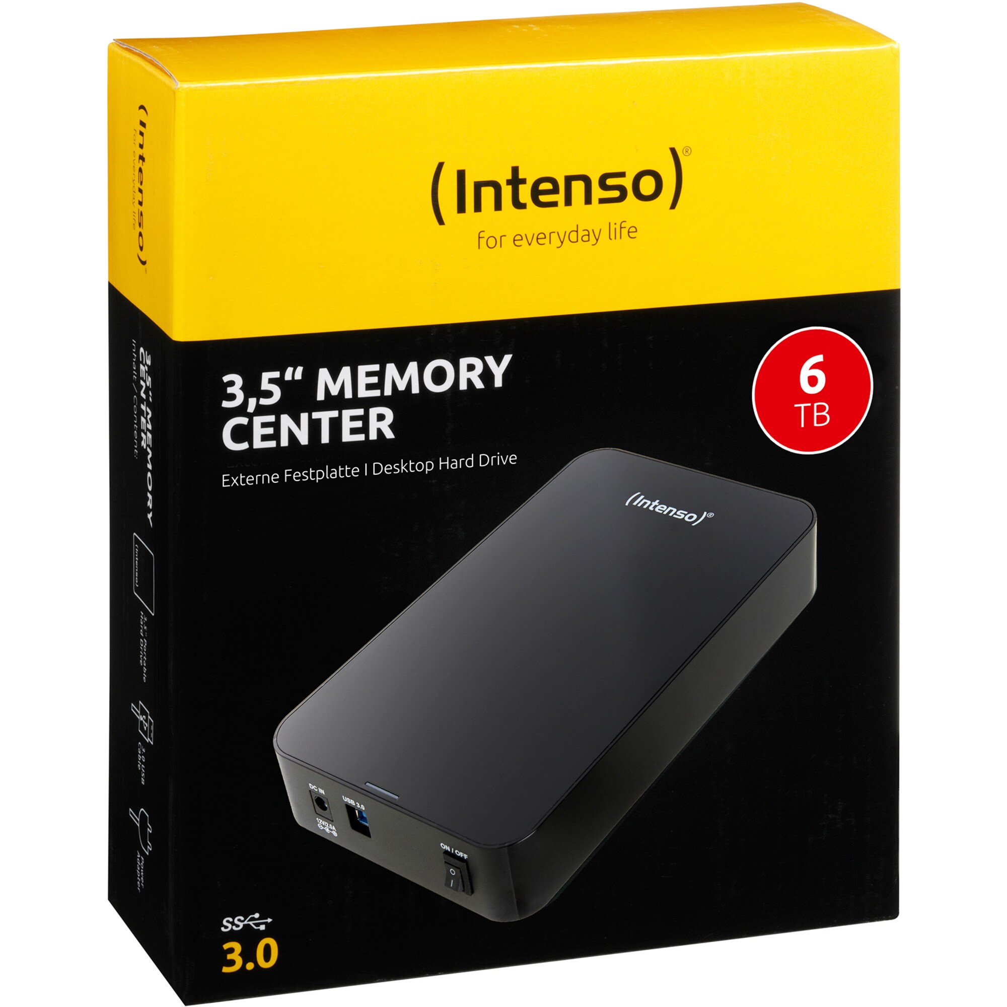 Intenso Festplatte Memory Center 6 TB