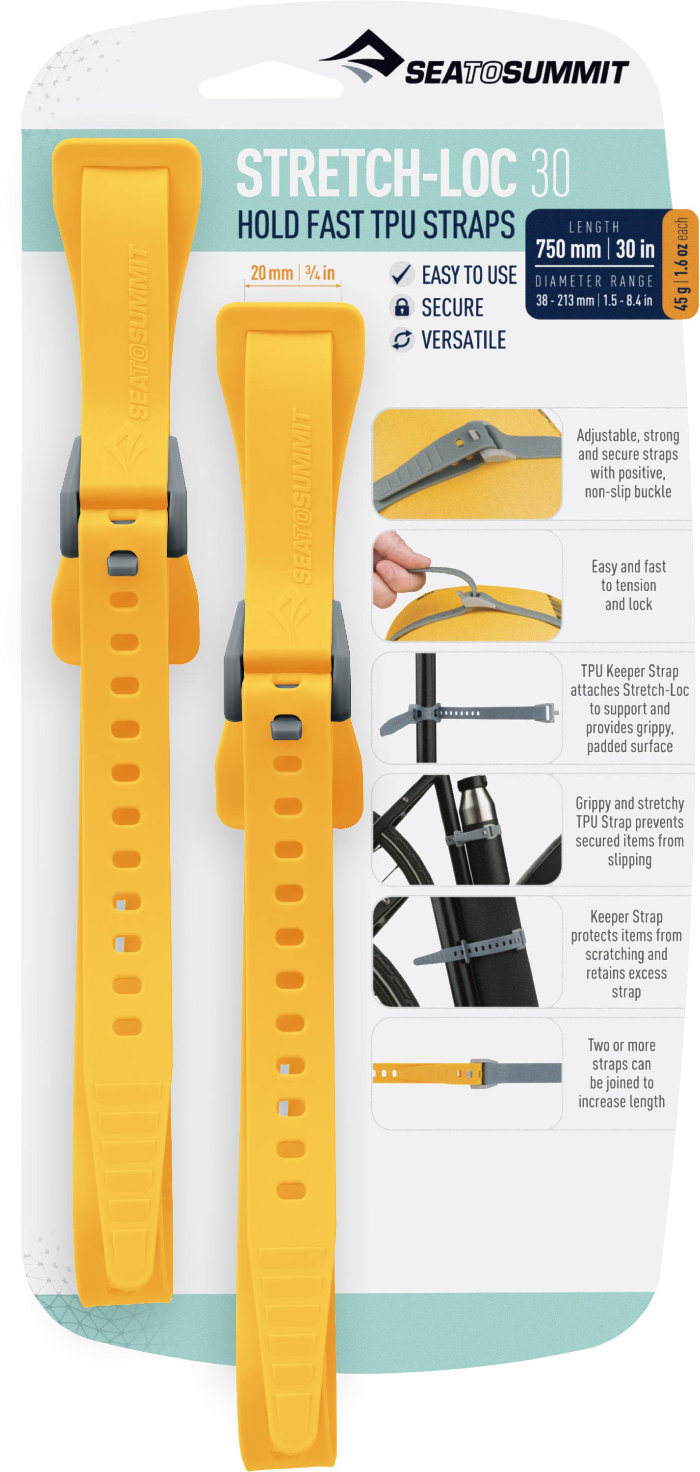 Sea To Summit Stretchlock 2pk