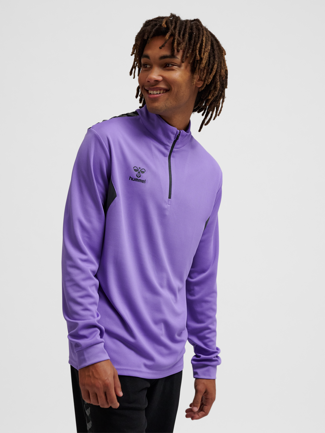 hmlAUTHENTIC HALF ZIP SWEAT