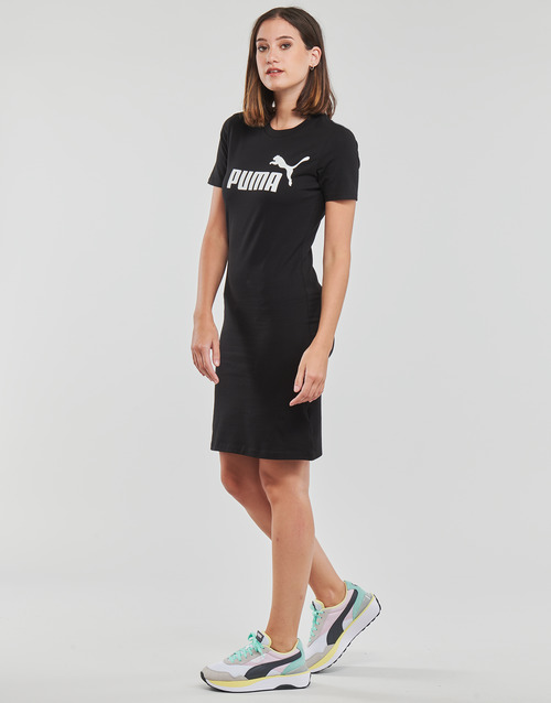 Puma - ESS SLIM TEE DRESS - Noir