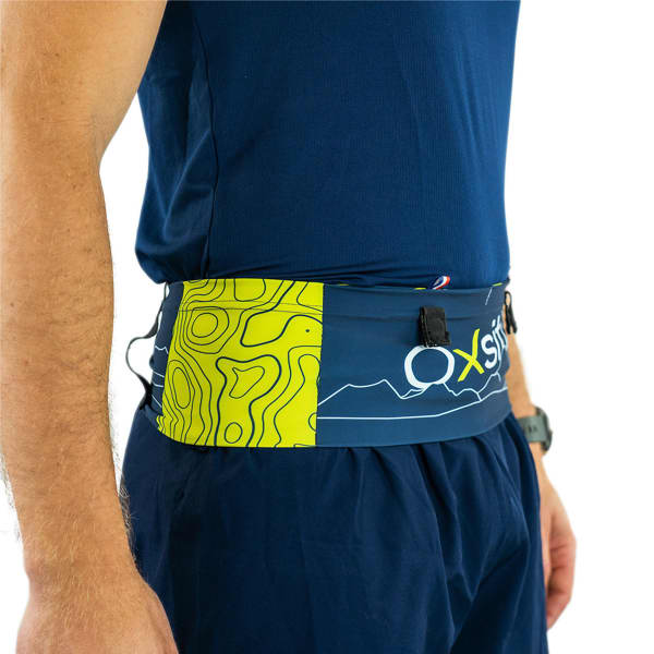 Ceinture porte gourde OXSITIS SLIM BELT TRAIL 2 NOIR/VERT