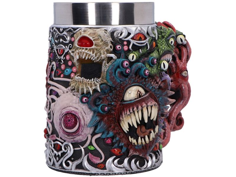 Nemesis Now Krug Dungeons & Dragons Beholder 600 ml Offiziell lizenzierter, handbemalter Krug