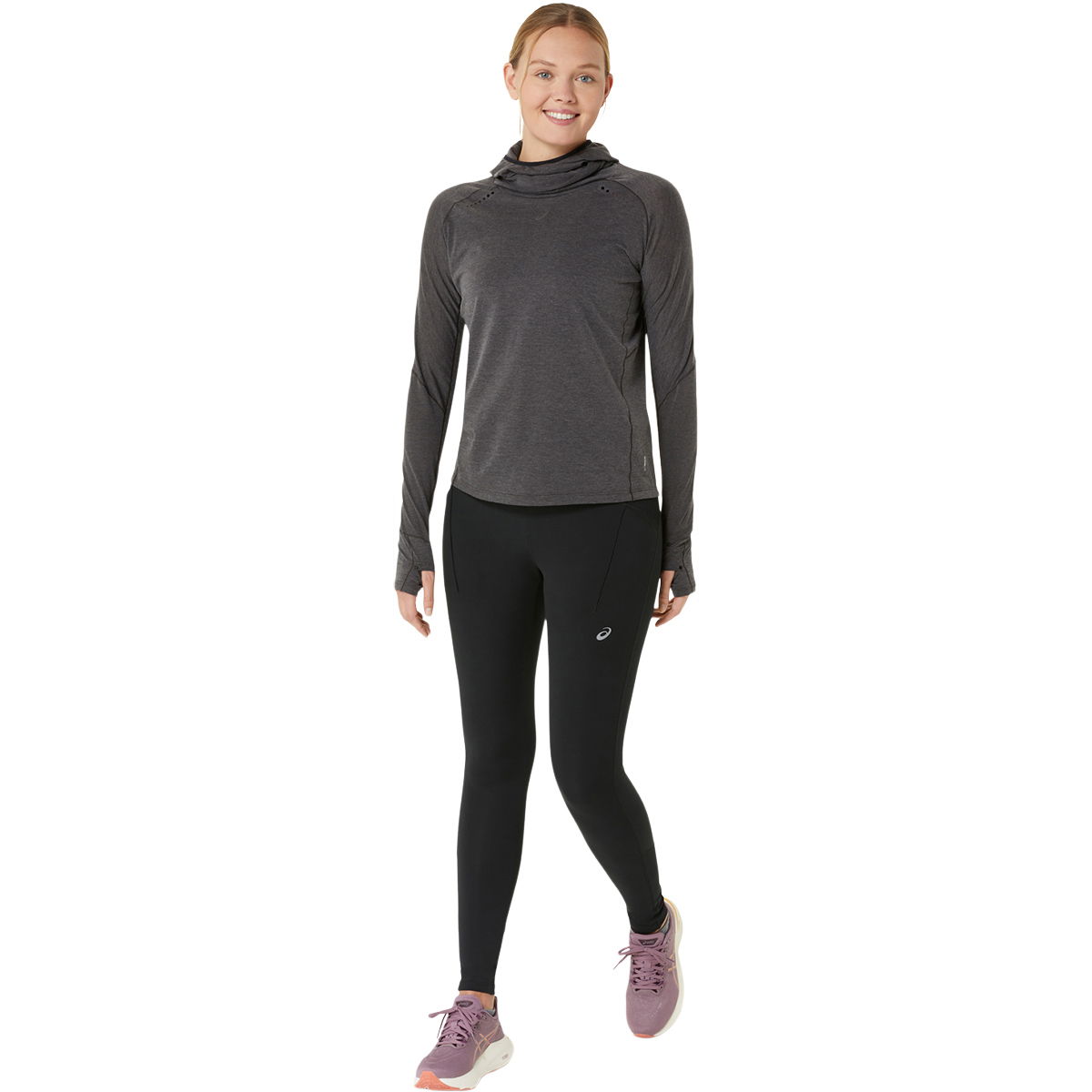 ASICS Road Winter High Waist Løbetights Dame