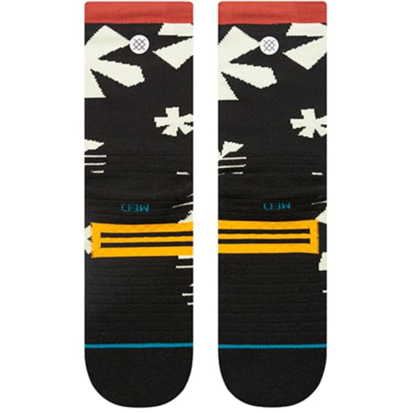 Chaussette running STANCE CENTURY MID CREW BLACK