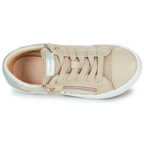 Geox - JR KILWI GIRL - Beige / Argenté