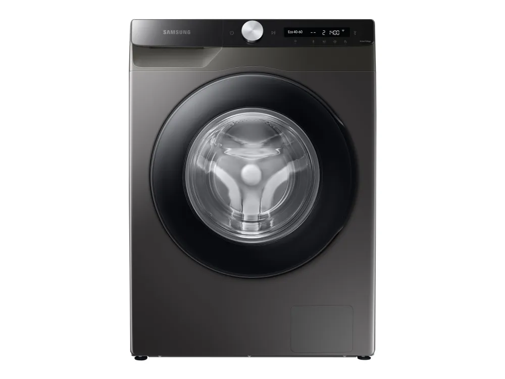 Samsung WW5300T WW80T534AAX - Vaskemaskine - Wi-Fi - bredde: 60 cm - dybde: 55 cm - højde: 85 cm - frontbetjening - 61 liter - 8 kg - 1400 rpm - sort/inox