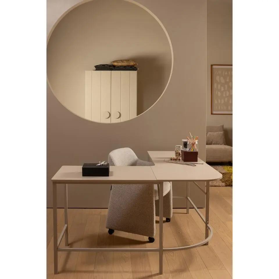 WOOOD Mike Hoekbureau - Hout/Metaal - Dust - 75x185x185