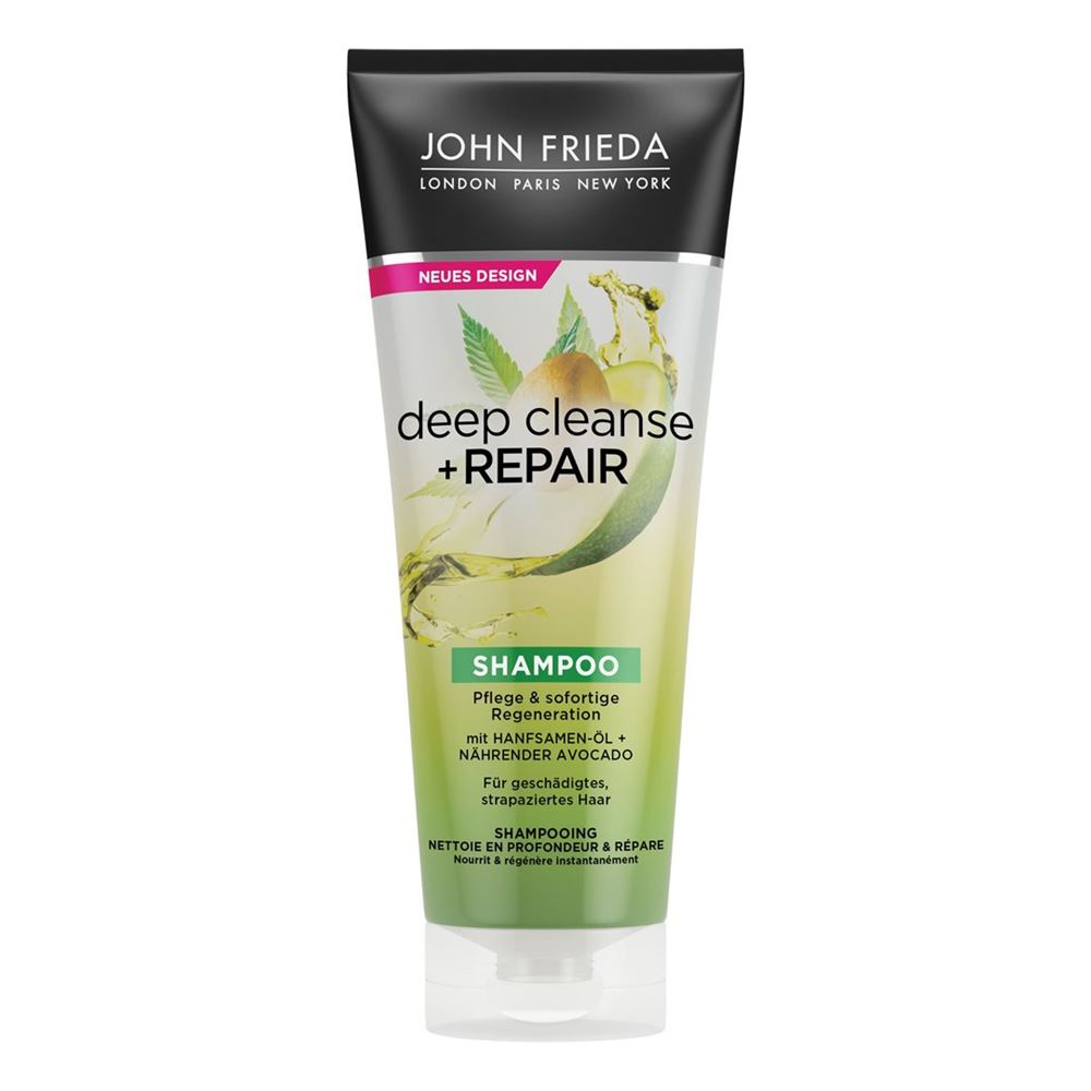 JOHN FRIEDA Deep Cleanse & Repair Shampoo<br>250 ml, Tube