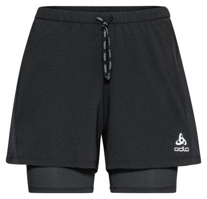 Short 2-en-1 Odlo Essential 3in Noir Femme