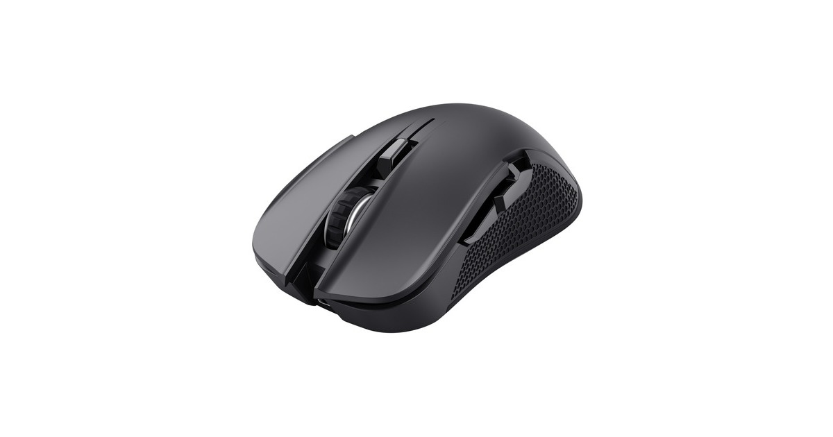 TrustGXT 923  Ybar Wireless gaming muis  (Zwart, RGB, 7200 dpi)