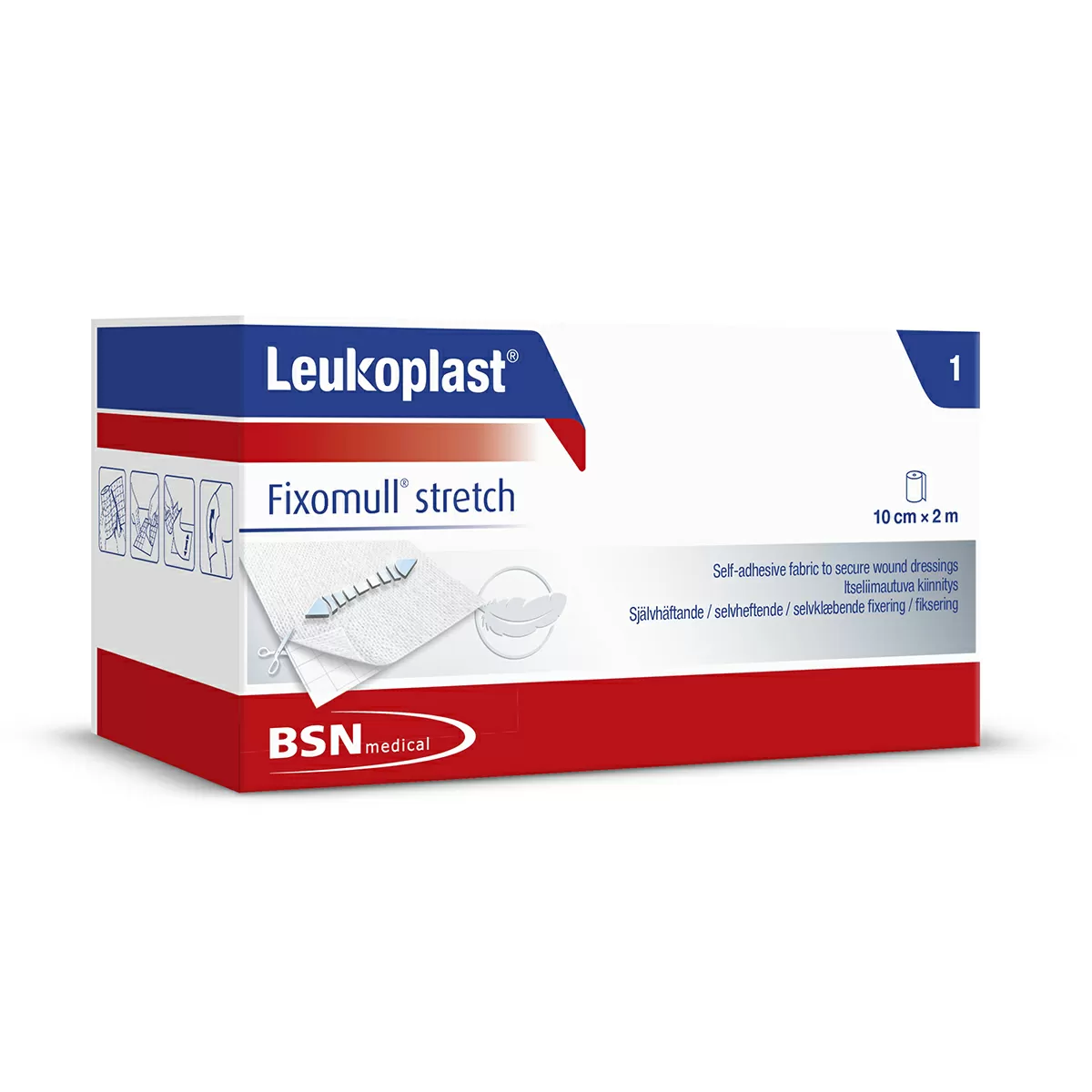 Leukoplast Fixomull Stretch 10 cm x 2 m