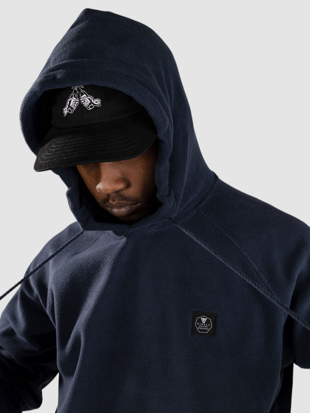 Vissla Costa Eco Polar Hoodie dark naval