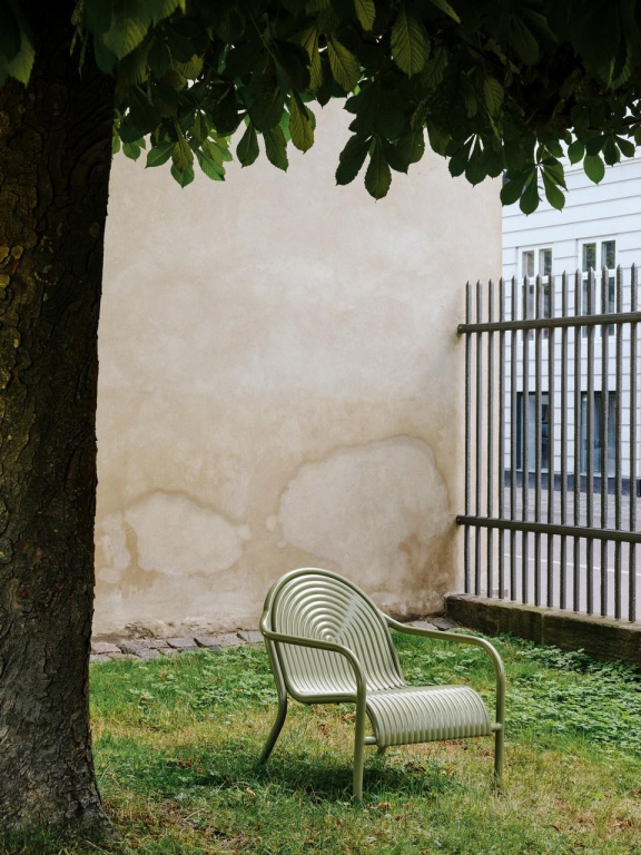 Tom Dixon Groove fauteuil Putty