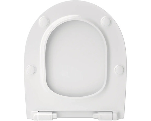 REIKA Ome witte toiletzitting met soft-close mechanisme en Quick&Clean Slimline