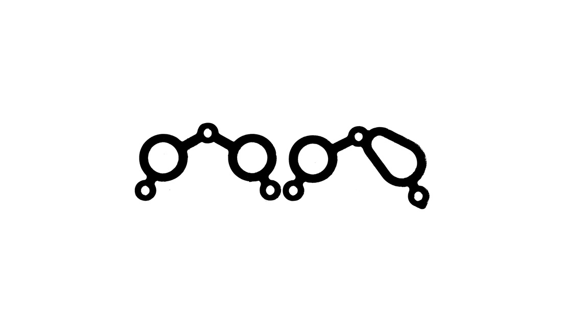 Pakningssæt, udstødningsmanifold