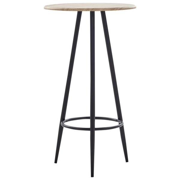 Mesa de Bar 60x107,5 cm MDF Cor Carvalho - 281545