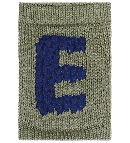 Smallstuff Stickat Buchstabe - E - Blaues Alphabet