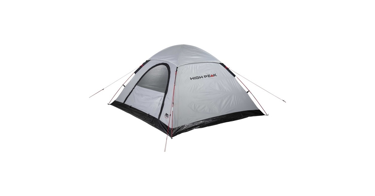 High PeakMonodome XL tent  (Lichtgrijs/zwart)
