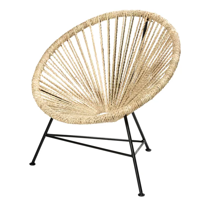 Cosydar Fauteuil pour enfant en métal | Noir