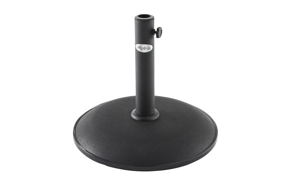 PIED PARASOL BETON DAILIO 15KG NOIR