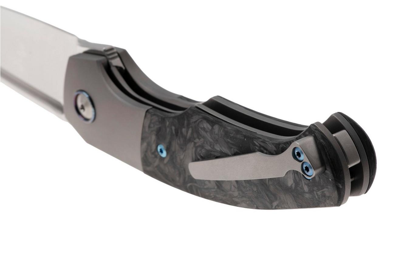 Boker Plus Collection 2025, BO01BP2025 Satin MagnaCut, Titanium Carbon Inlay, zakmes, Thierry Savidan design, Limited Edition
