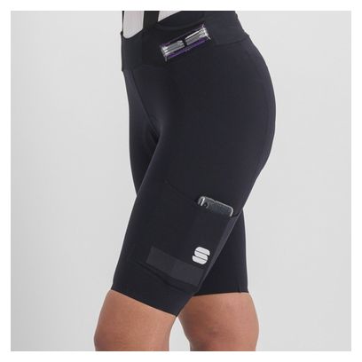 Cuissard Court à Bretelles Femme Sportful Ultra Noir