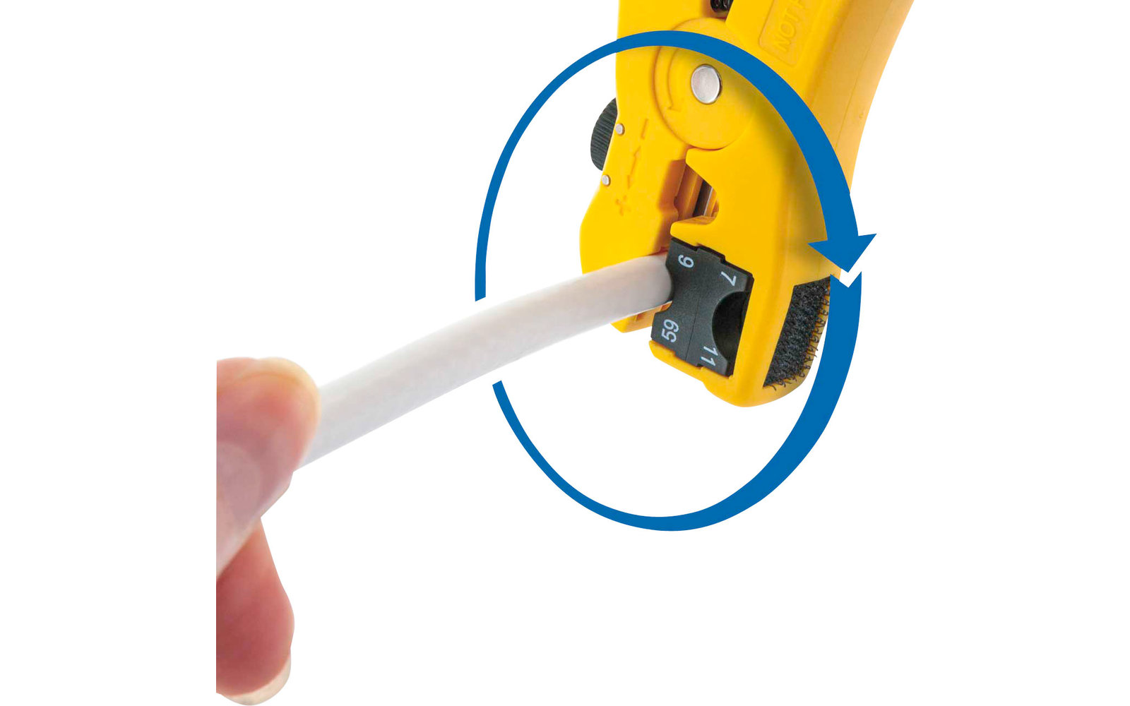 InnTec Abisolierzange mit integrierter Cutter-Klinge